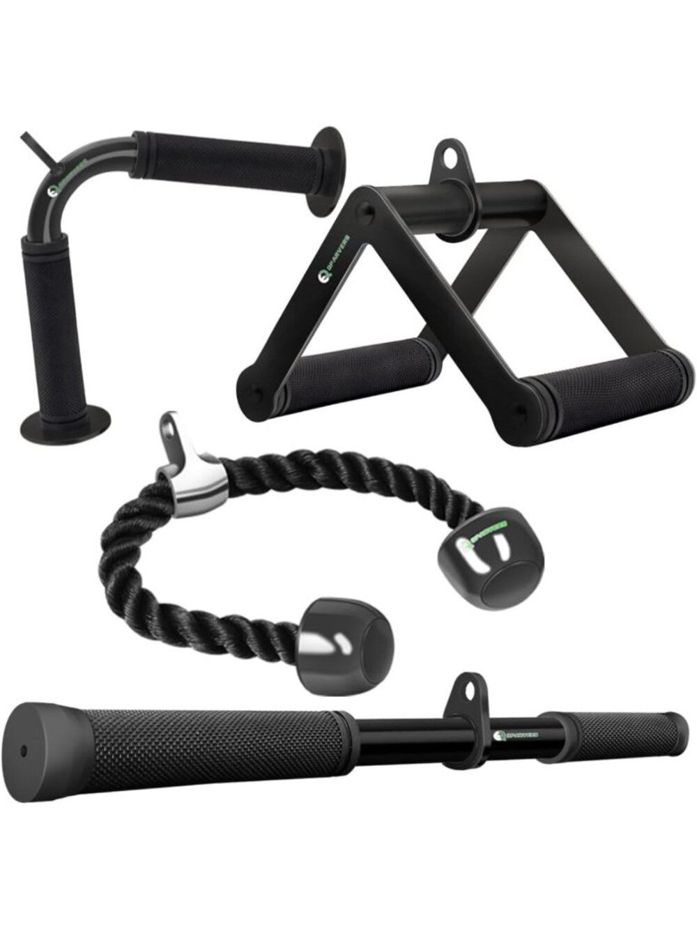 Cable Machine Attachment Set - LAT Pulldown & Weight Accessories for Home Gym